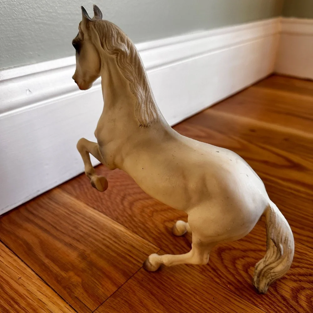 Vintage Breyer Rearing Lipizzan Stallion Alabaster #620 7.5" - Picture 13 of 14